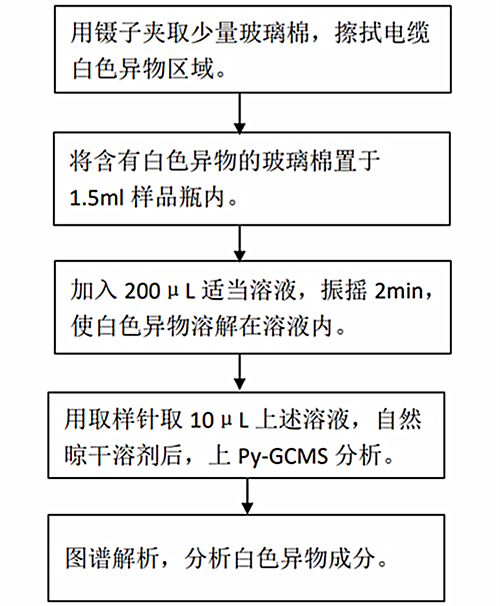 微量物质提取＋Py-GC-MS分析流程